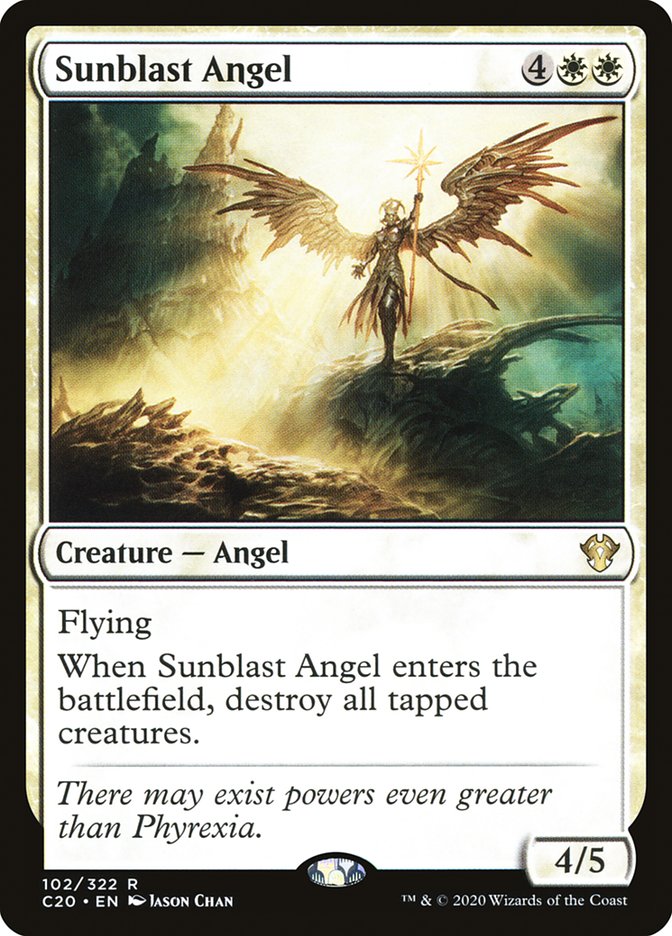 Sunblast Angel [Commander 2020] | Deep Dive Games St. Marys