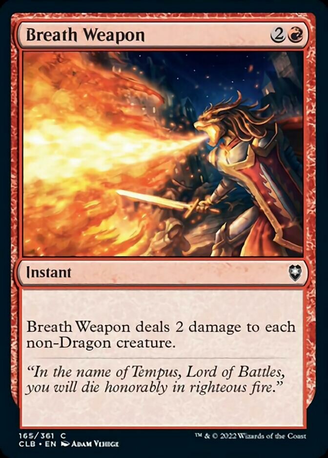 Breath Weapon [Commander Legends: Battle for Baldur's Gate] | Deep Dive Games St. Marys
