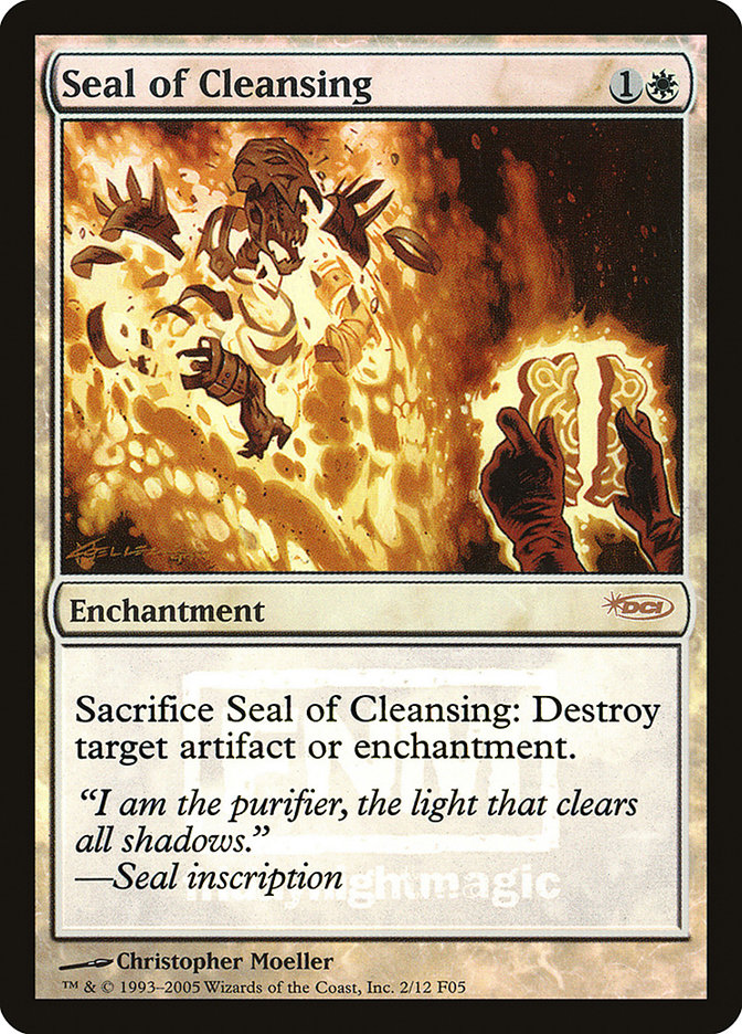 Seal of Cleansing [Friday Night Magic 2005] | Deep Dive Games St. Marys