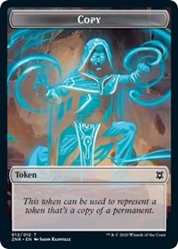 Copy // Illusion Double-Sided Token [Zendikar Rising Tokens] | Deep Dive Games St. Marys