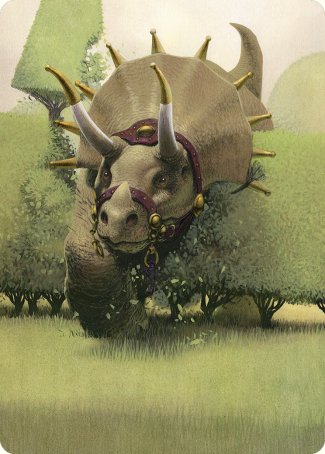 Regal Behemoth Art Card [Commander Masters Art Series] | Deep Dive Games St. Marys