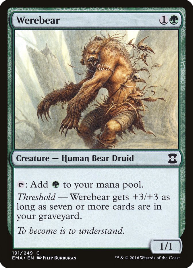 Werebear [Eternal Masters] | Deep Dive Games St. Marys