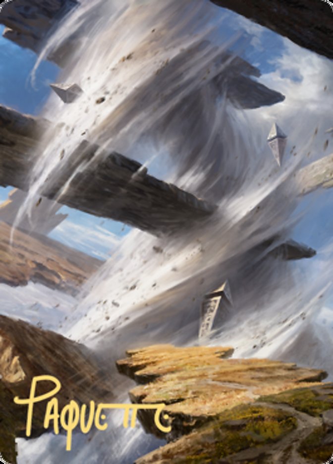 Plains 2 Art Card (Gold-Stamped Signature) [Zendikar Rising Art Series] | Deep Dive Games St. Marys