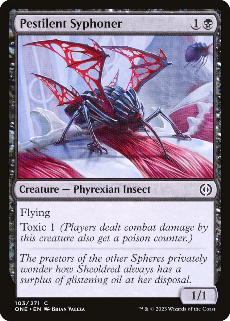 Pestilent Syphoner [Phyrexia: All Will Be One] | Deep Dive Games St. Marys