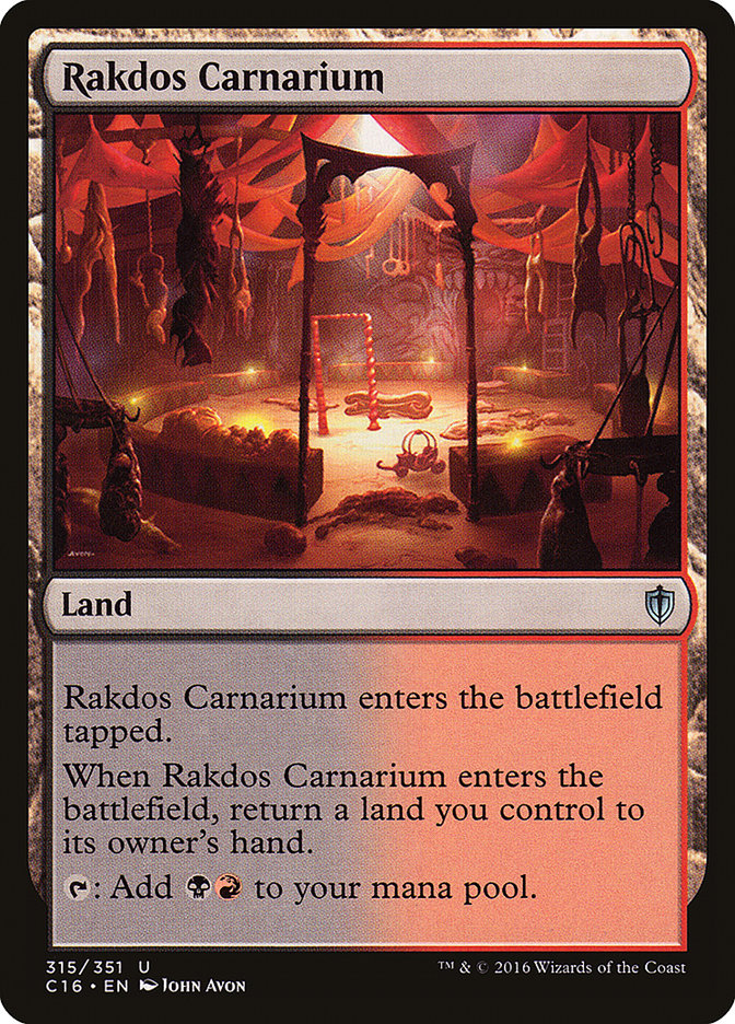 Rakdos Carnarium [Commander 2016] | Deep Dive Games St. Marys