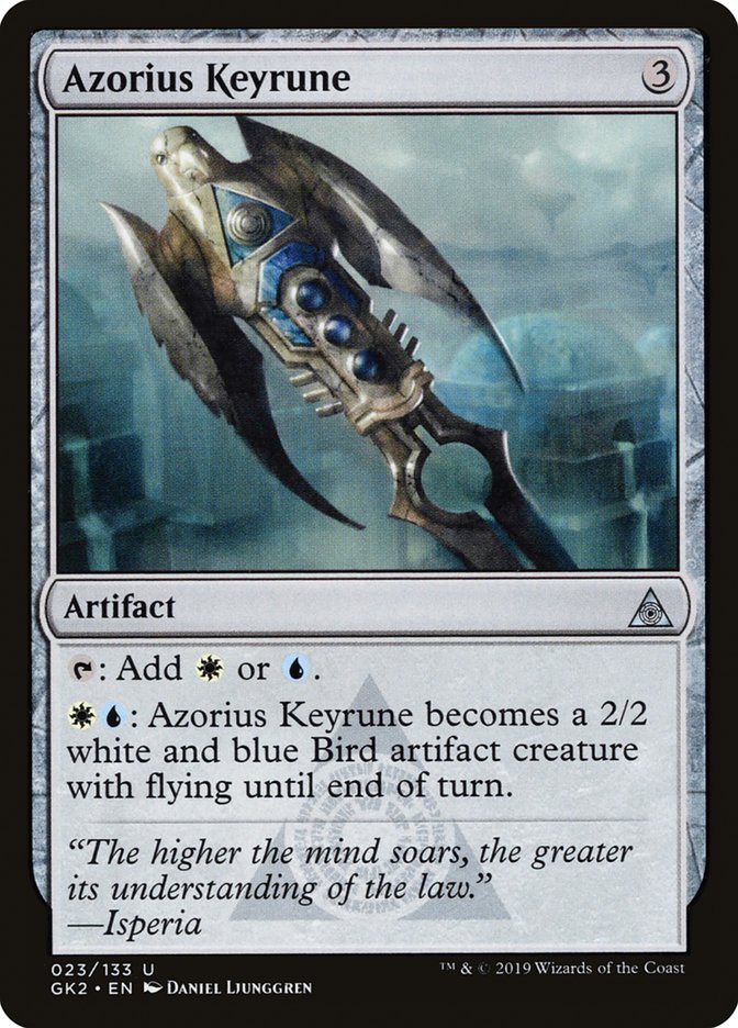 Azorius Keyrune [Ravnica Allegiance Guild Kit] | Deep Dive Games St. Marys