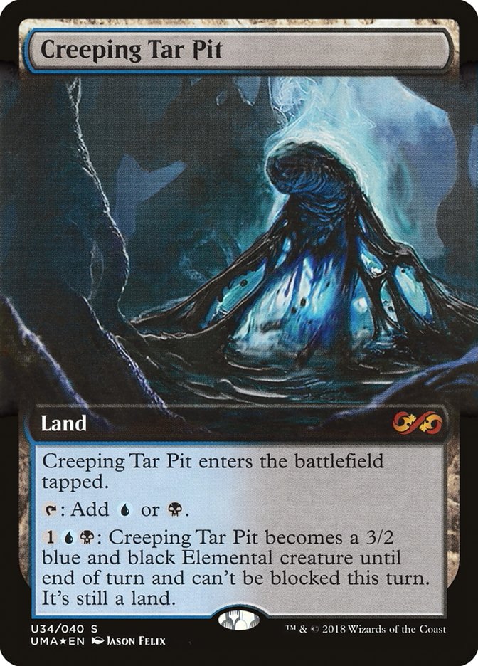 Creeping Tar Pit (Topper) [Ultimate Masters Box Topper] | Deep Dive Games St. Marys