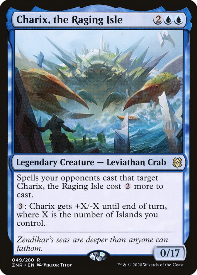 Charix, the Raging Isle (Promo Pack) [Zendikar Rising Promos] | Deep Dive Games St. Marys