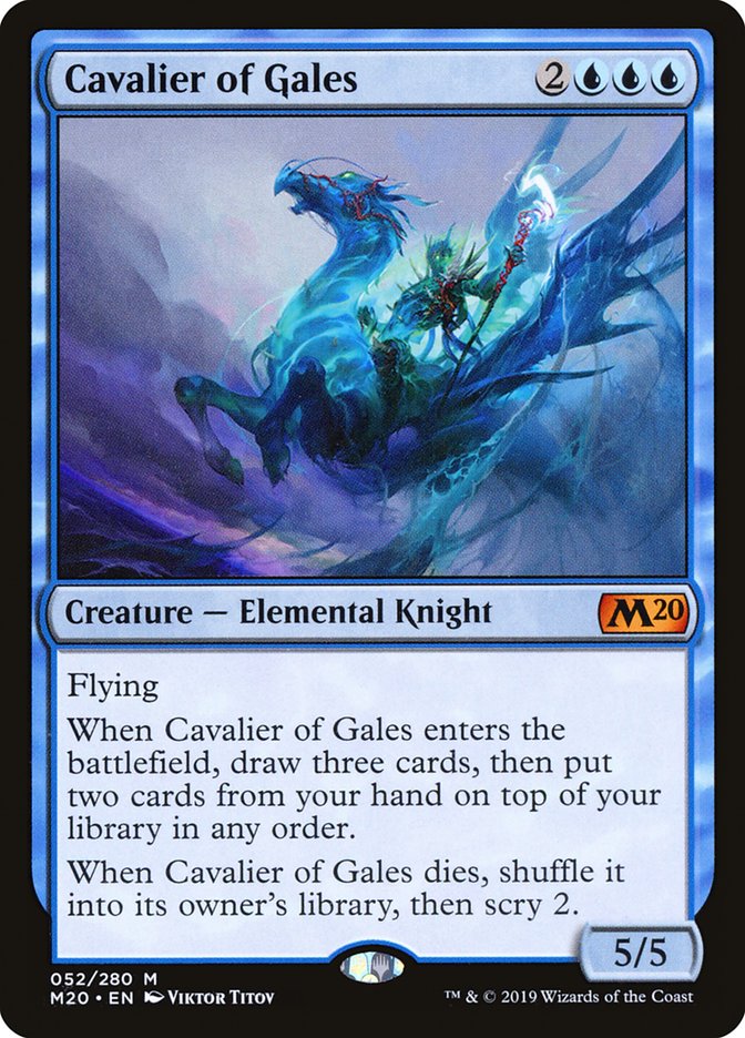 Cavalier of Gales [Core Set 2020] | Deep Dive Games St. Marys