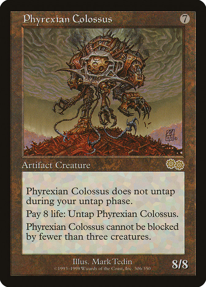 Phyrexian Colossus [Urza's Saga] | Deep Dive Games St. Marys