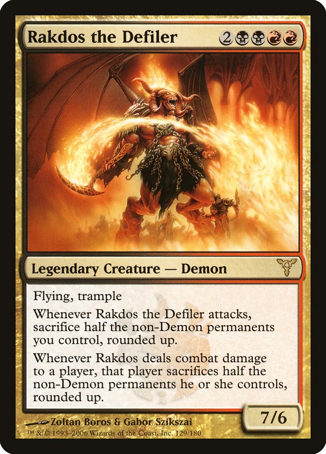Rakdos the Defiler [Dissension] | Deep Dive Games St. Marys