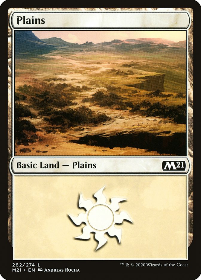 Plains (262) [Core Set 2021] | Deep Dive Games St. Marys