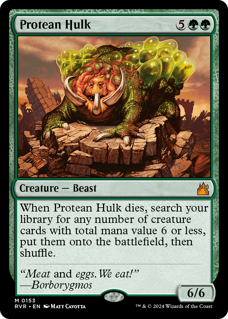 Protean Hulk [Ravnica Remastered] | Deep Dive Games St. Marys