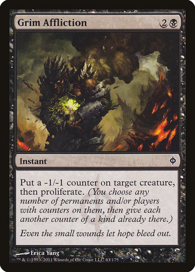 Grim Affliction [New Phyrexia] | Deep Dive Games St. Marys