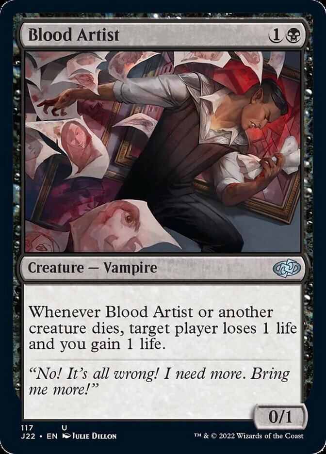 Blood Artist [Jumpstart 2022] | Deep Dive Games St. Marys