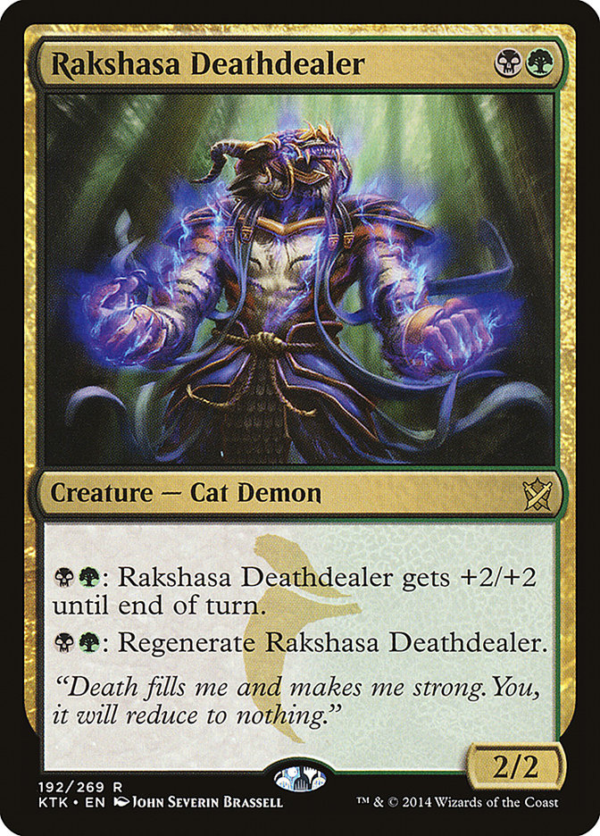 Rakshasa Deathdealer [Khans of Tarkir] | Deep Dive Games St. Marys