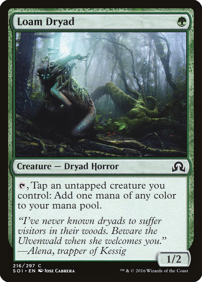 Loam Dryad [Shadows over Innistrad] | Deep Dive Games St. Marys