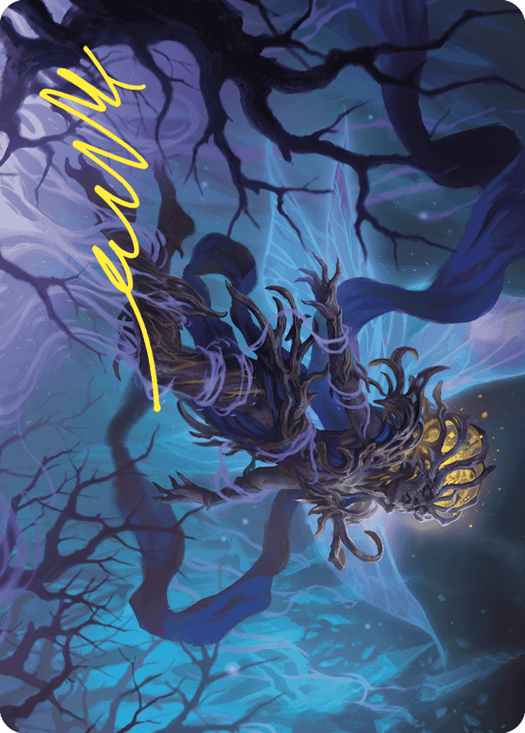 Sleep-Cursed Faerie Art Card (Gold-Stamped Signature) [Wilds of Eldraine Art Series] | Deep Dive Games St. Marys