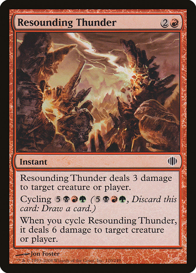 Resounding Thunder [Shards of Alara] | Deep Dive Games St. Marys