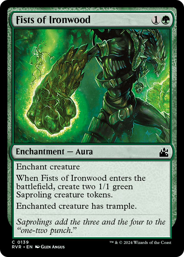 Fists of Ironwood [Ravnica Remastered] | Deep Dive Games St. Marys