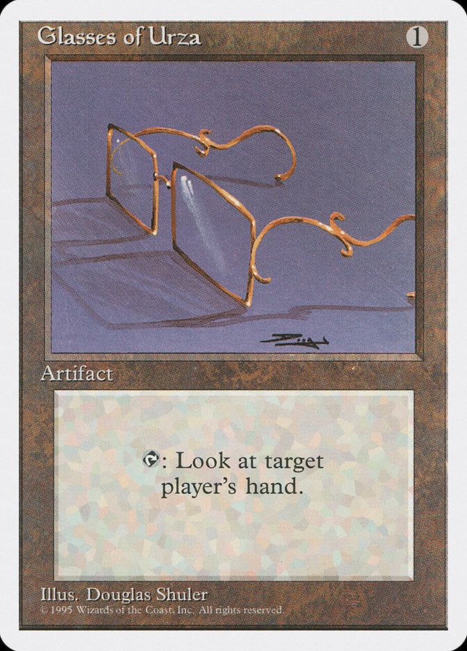 Glasses of Urza [Fourth Edition] | Deep Dive Games St. Marys