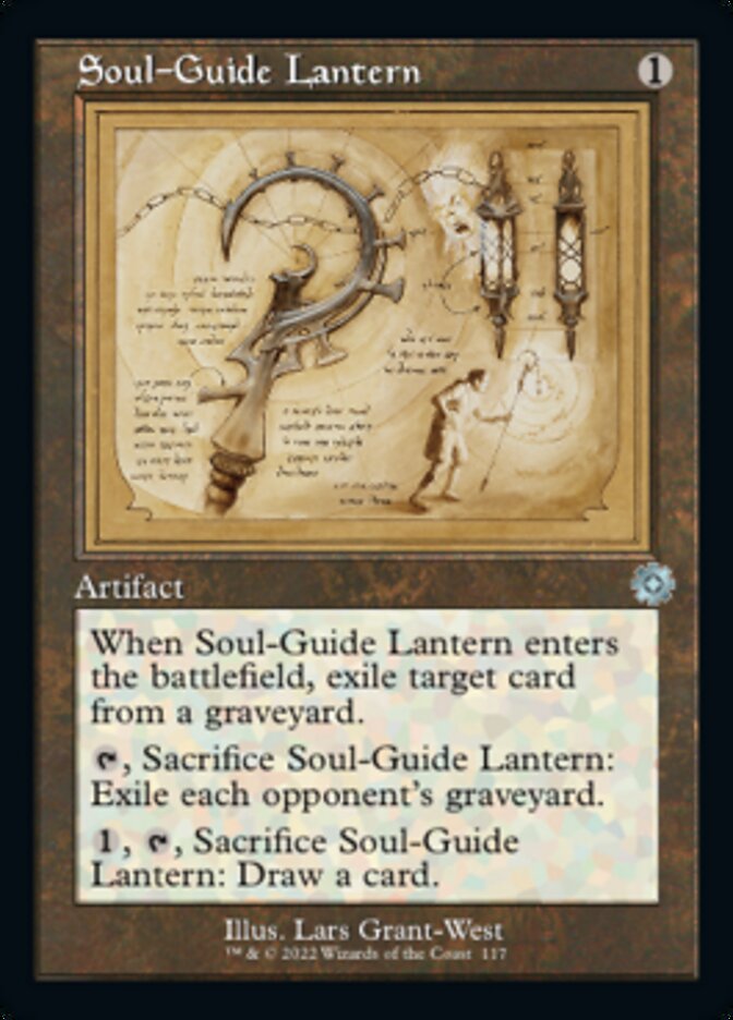 Soul-Guide Lantern (Retro Schematic) [The Brothers' War Retro Artifacts] | Deep Dive Games St. Marys