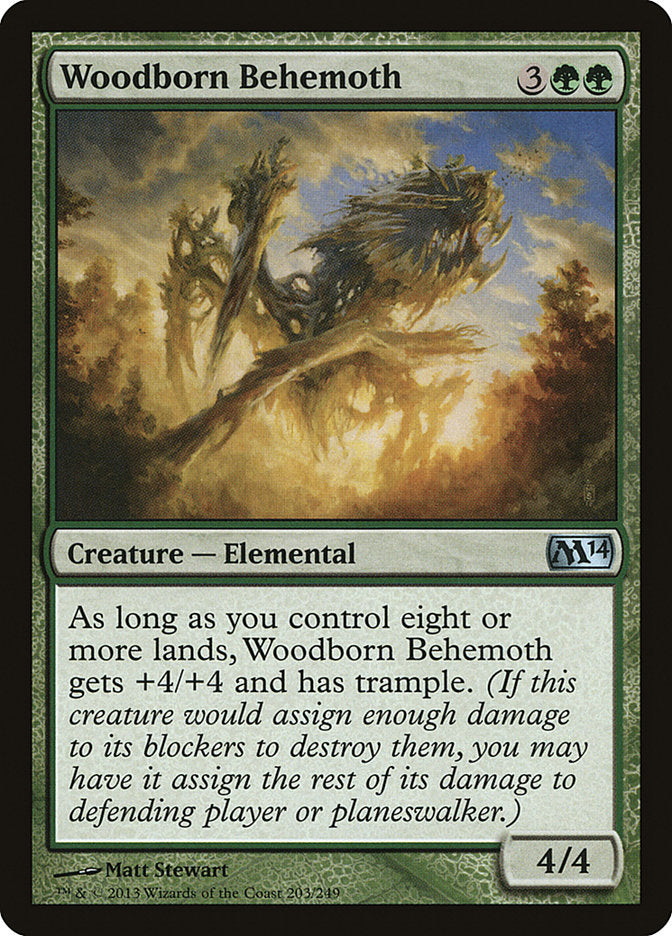 Woodborn Behemoth [Magic 2014] | Deep Dive Games St. Marys