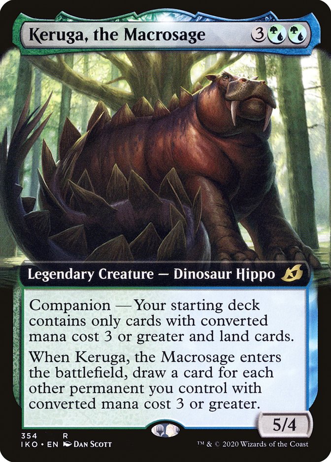 Keruga, the Macrosage (Extended Art) [Ikoria: Lair of Behemoths] | Deep Dive Games St. Marys