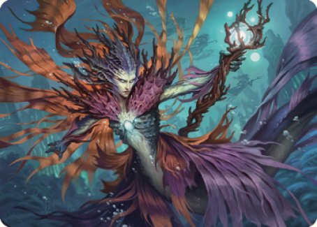Vodalian Hexcatcher Art Card [Dominaria United Art Series] | Deep Dive Games St. Marys