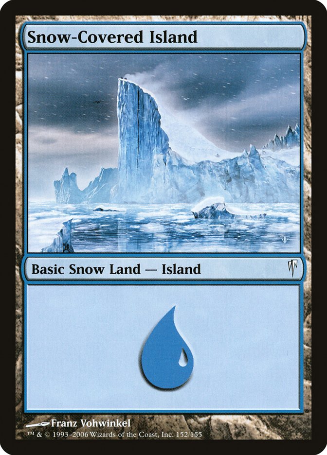 Snow-Covered Island [Coldsnap] | Deep Dive Games St. Marys