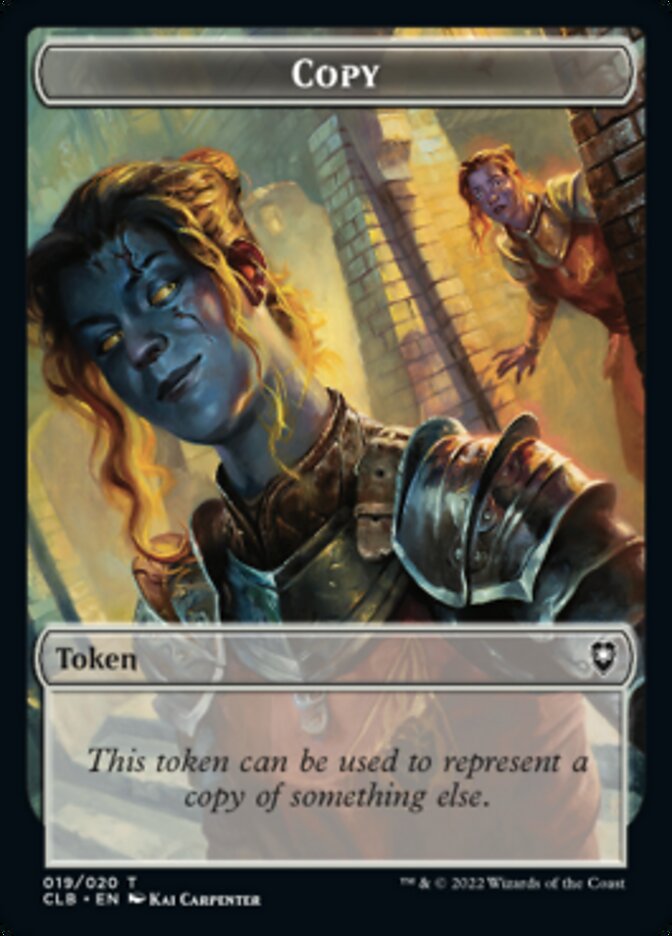 Copy Token [Commander Legends: Battle for Baldur's Gate Tokens] | Deep Dive Games St. Marys