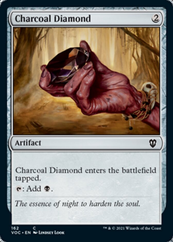 Charcoal Diamond [Innistrad: Crimson Vow Commander] | Deep Dive Games St. Marys