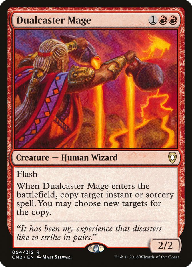 Dualcaster Mage [Commander Anthology Volume II] | Deep Dive Games St. Marys