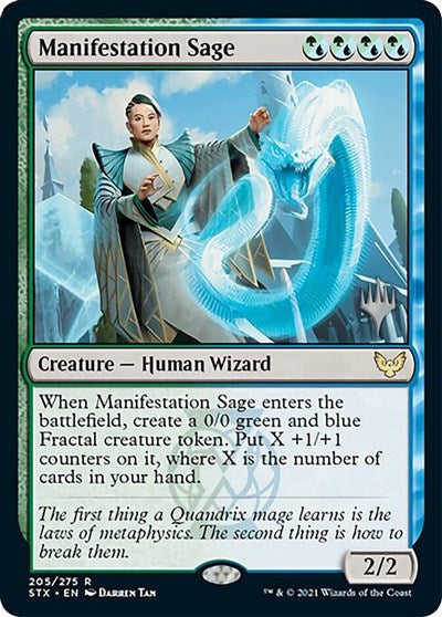 Manifestation Sage (Promo Pack) [Strixhaven: School of Mages Promos] | Deep Dive Games St. Marys