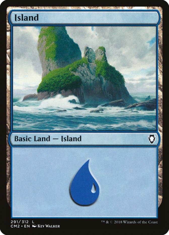 Island (291) [Commander Anthology Volume II] | Deep Dive Games St. Marys