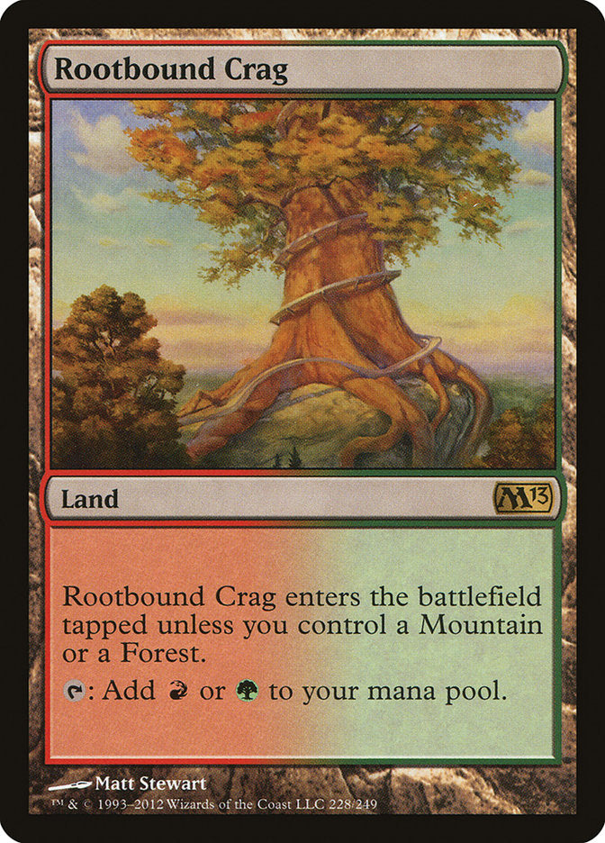 Rootbound Crag [Magic 2013] | Deep Dive Games St. Marys