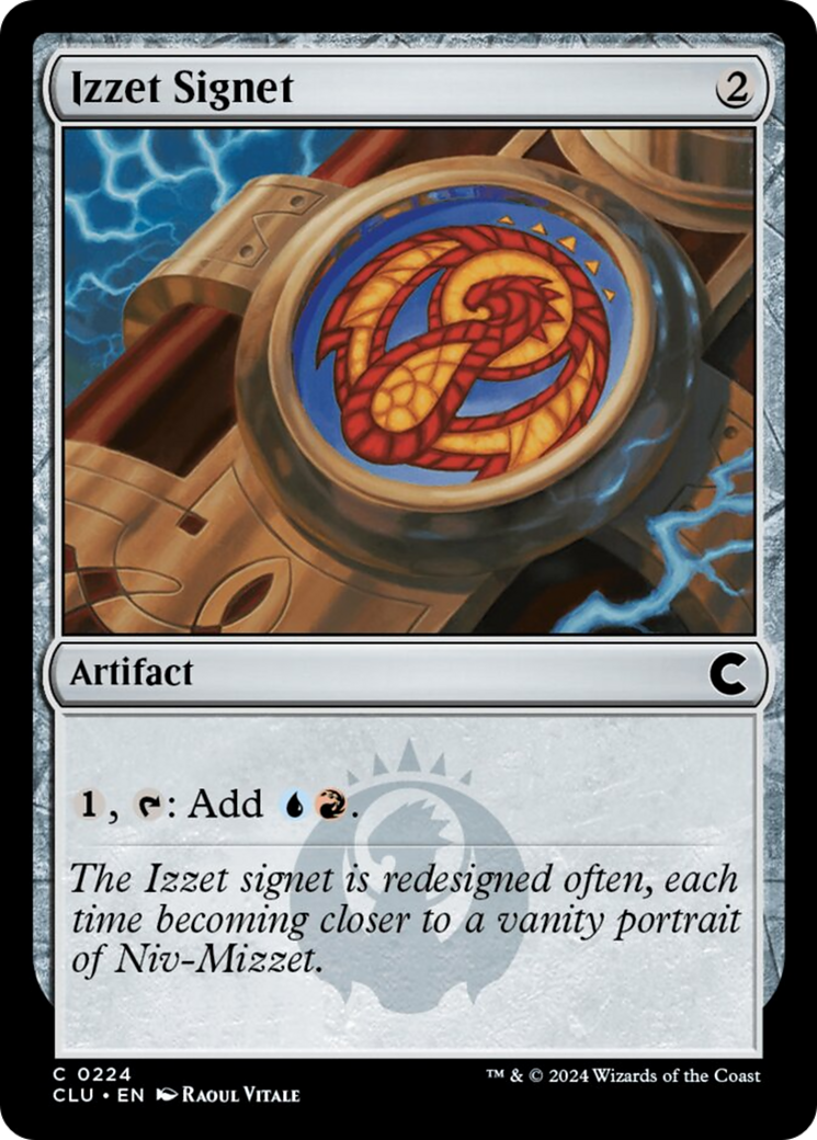 Izzet Signet [Ravnica: Clue Edition] | Deep Dive Games St. Marys