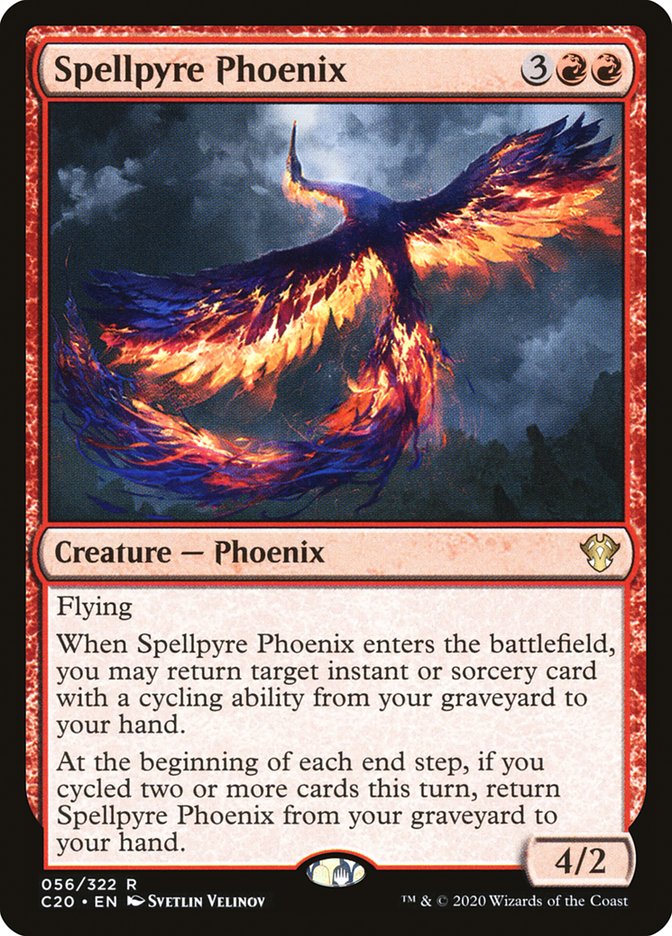 Spellpyre Phoenix [Commander 2020] | Deep Dive Games St. Marys