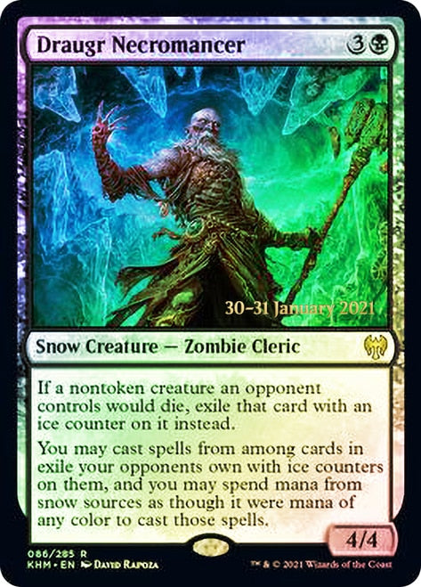 Draugr Necromancer [Kaldheim Prerelease Promos] | Deep Dive Games St. Marys