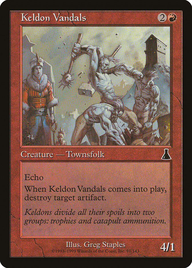 Keldon Vandals [Urza's Destiny] | Deep Dive Games St. Marys