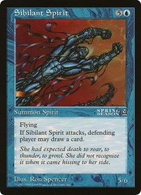 Sibilant Spirit (Oversized) [Oversize Cards] | Deep Dive Games St. Marys