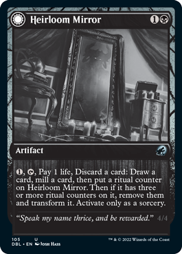 Heirloom Mirror // Inherited Fiend [Innistrad: Double Feature] | Deep Dive Games St. Marys