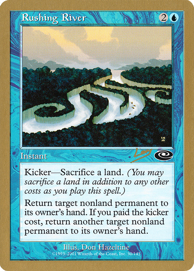 Rushing River (Raphael Levy) [World Championship Decks 2002] | Deep Dive Games St. Marys