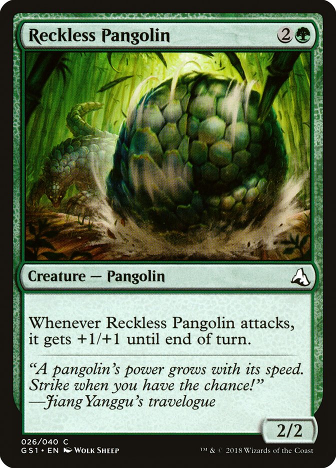 Reckless Pangolin [Global Series Jiang Yanggu & Mu Yanling] | Deep Dive Games St. Marys