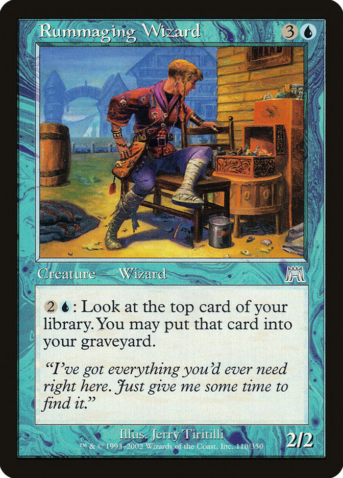 Rummaging Wizard [Onslaught] | Deep Dive Games St. Marys
