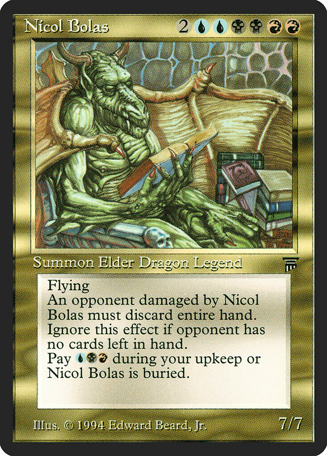 Nicol Bolas [Legends] | Deep Dive Games St. Marys