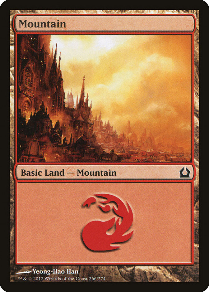 Mountain (266) [Return to Ravnica] | Deep Dive Games St. Marys