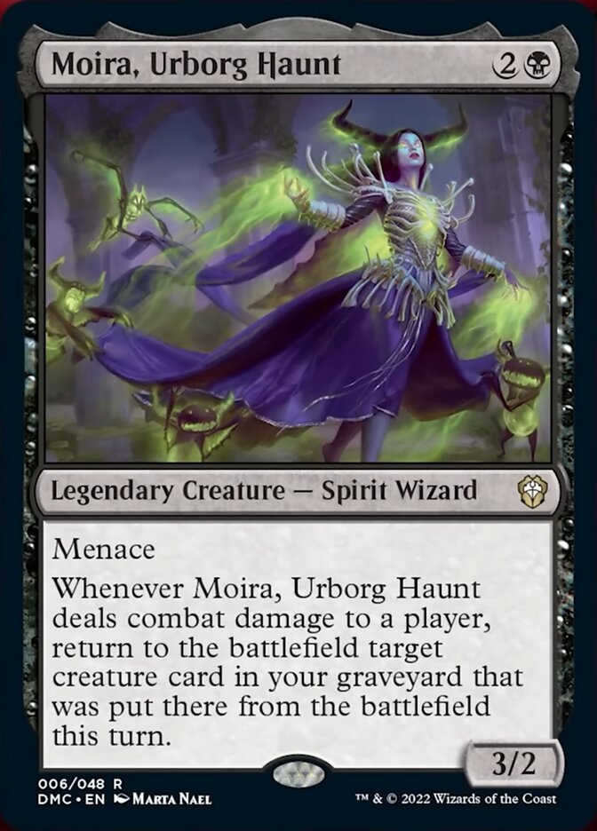 Moira, Urborg Haunt [Dominaria United Commander] | Deep Dive Games St. Marys