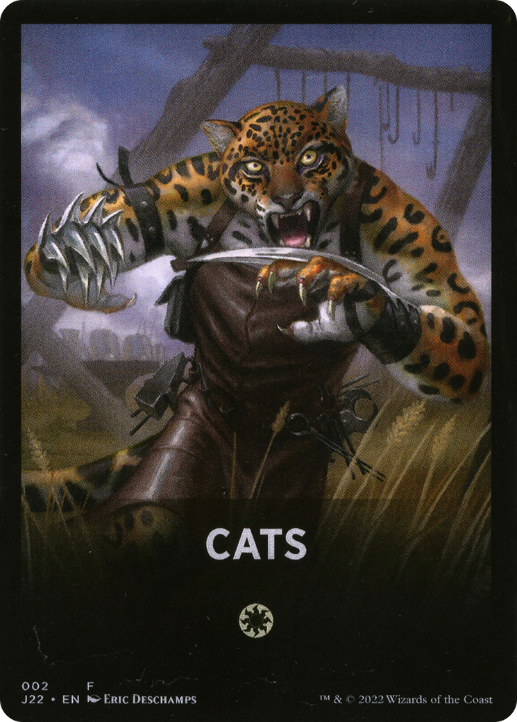 Cats Theme Card [Jumpstart 2022 Front Cards] | Deep Dive Games St. Marys