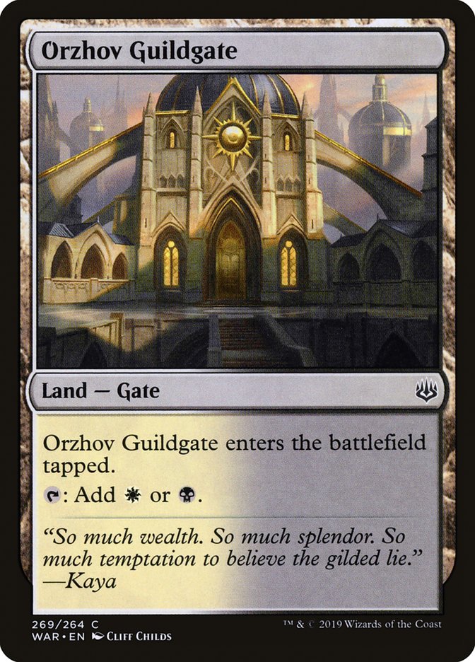 Orzhov Guildgate [War of the Spark] | Deep Dive Games St. Marys